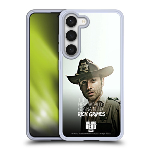 AMC The Walking Dead Rick Grimes Legacy Deputy Hat Soft Gel Case for Samsung Galaxy S23 5G & MagSafe