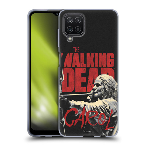 AMC The Walking Dead Season 10 Character Portraits Carol Soft Gel Case for Samsung Galaxy A12 (2020)