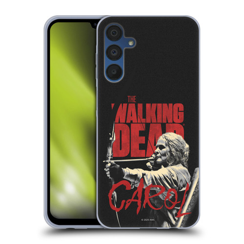 AMC The Walking Dead Season 10 Character Portraits Carol Soft Gel Case for Samsung Galaxy A15 & MagSafe