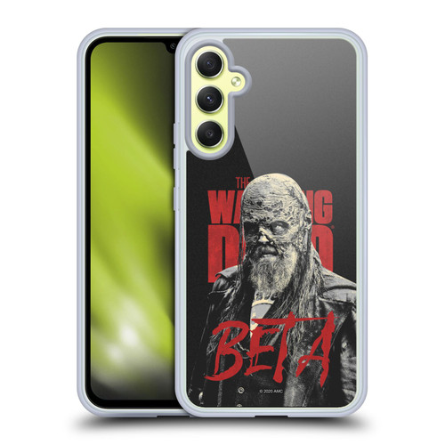AMC The Walking Dead Season 10 Character Portraits Beta Soft Gel Case for Samsung Galaxy A34 5G