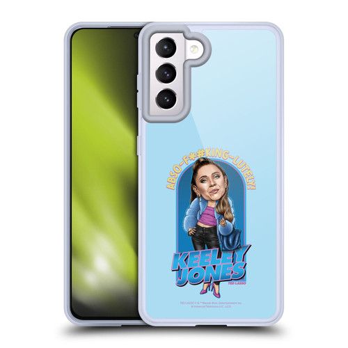 Ted Lasso Season 3 Bobbleheads Keeley Jones Soft Gel Case for Samsung Galaxy S21 5G & MagSafe