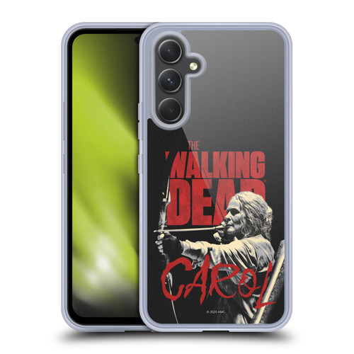 AMC The Walking Dead Season 10 Character Portraits Carol Soft Gel Case for Samsung Galaxy A54 5G