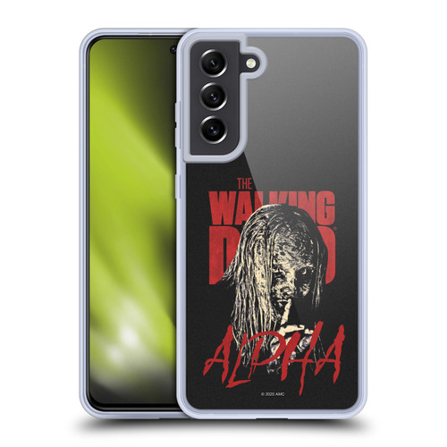 AMC The Walking Dead Season 10 Character Portraits Alpha Soft Gel Case for Samsung Galaxy S21 FE 5G & MagSafe