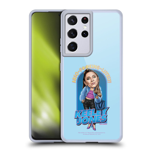 Ted Lasso Season 3 Bobbleheads Keeley Jones Soft Gel Case for Samsung Galaxy S21 Ultra 5G & MagSafe
