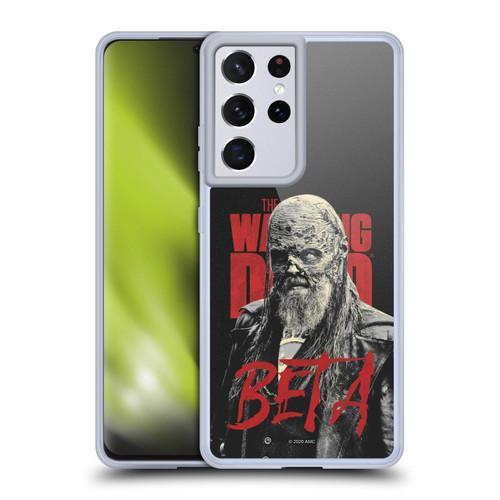 AMC The Walking Dead Season 10 Character Portraits Beta Soft Gel Case for Samsung Galaxy S21 Ultra 5G & MagSafe