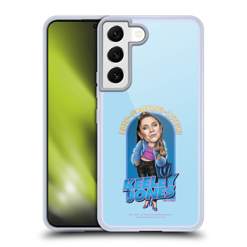 Ted Lasso Season 3 Bobbleheads Keeley Jones Soft Gel Case for Samsung Galaxy S22 5G & MagSafe