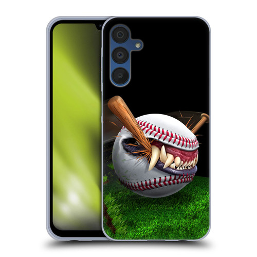 Tom Wood Monsters Baseball Soft Gel Case for Samsung Galaxy A15 & MagSafe