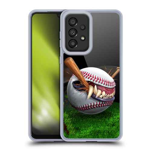 Tom Wood Monsters Baseball Soft Gel Case for Samsung Galaxy A33 5G (2022)