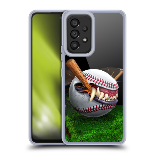 Tom Wood Monsters Baseball Soft Gel Case for Samsung Galaxy A53 5G (2022)