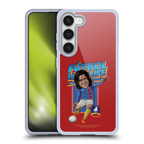 Ted Lasso Season 3 Bobbleheads Futbol Is Life Soft Gel Case for Samsung Galaxy S23 5G & MagSafe