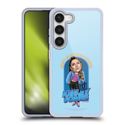 Ted Lasso Season 3 Bobbleheads Keeley Jones Soft Gel Case for Samsung Galaxy S23 5G & MagSafe
