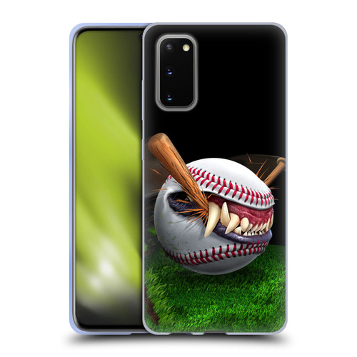 Tom Wood Monsters Baseball Soft Gel Case for Samsung Galaxy S20 / S20 5G