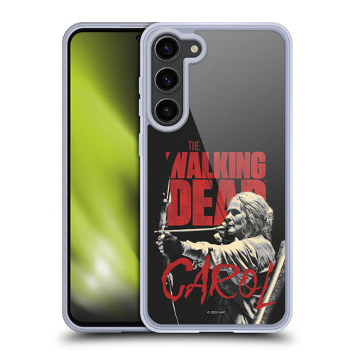 AMC The Walking Dead Season 10 Character Portraits Carol Soft Gel Case for Samsung Galaxy S23+ 5G & MagSafe