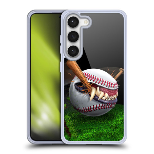 Tom Wood Monsters Baseball Soft Gel Case for Samsung Galaxy S23 5G & MagSafe