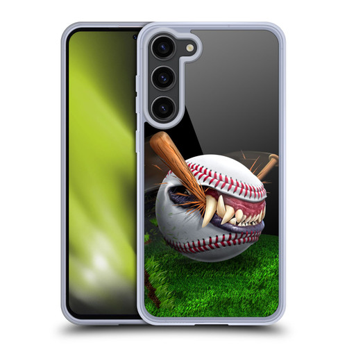 Tom Wood Monsters Baseball Soft Gel Case for Samsung Galaxy S23+ 5G & MagSafe