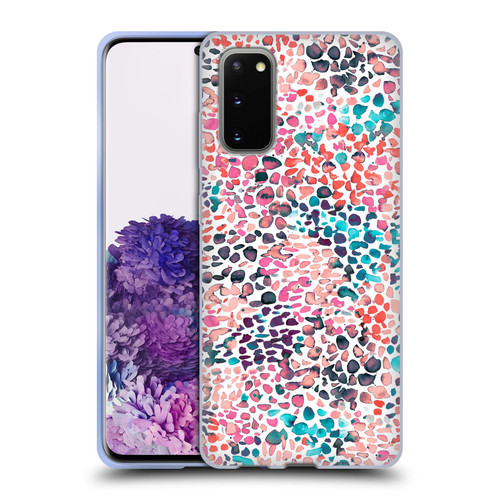 Ninola Watercolor Prints Speckled Painting Soft Gel Case for Samsung Galaxy S20 / S20 5G
