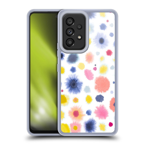 Ninola Pattern Abstract Watercolor Dots Soft Gel Case for Samsung Galaxy A53 5G (2022)