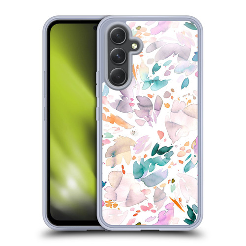 Ninola Pattern Abstract Petals Soft Gel Case for Samsung Galaxy A54 5G