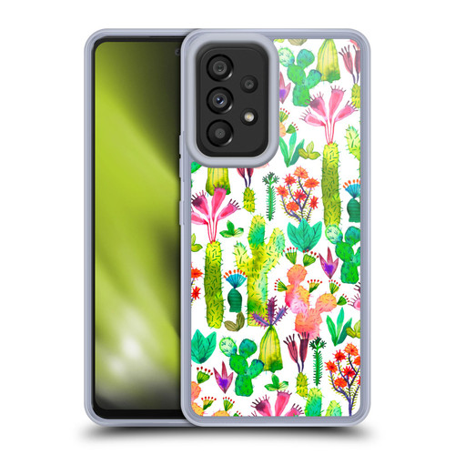 Ninola Summer Patterns Cacti Garden Soft Gel Case for Samsung Galaxy A53 5G (2022)