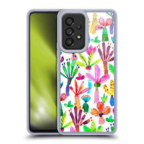 Ninola Summer Patterns Palms Garden Soft Gel Case for Samsung Galaxy A53 5G (2022)