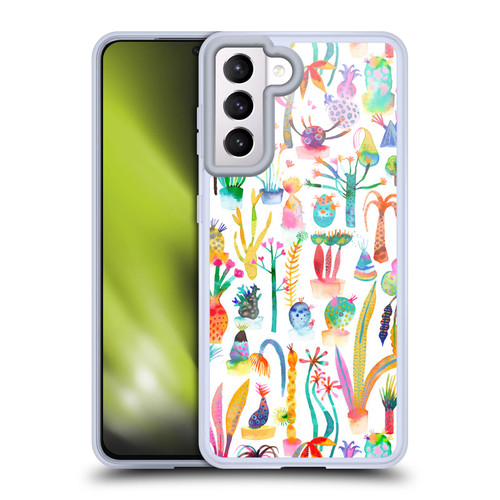 Ninola Summer Patterns Lush Garden Soft Gel Case for Samsung Galaxy S21 5G & MagSafe