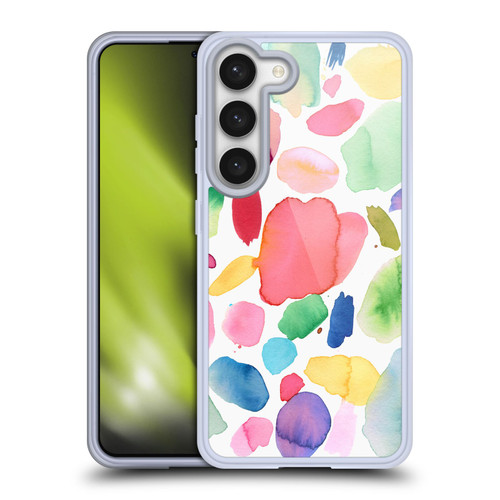 Ninola Pattern Abstract Color Joy Soft Gel Case for Samsung Galaxy S23 5G & MagSafe