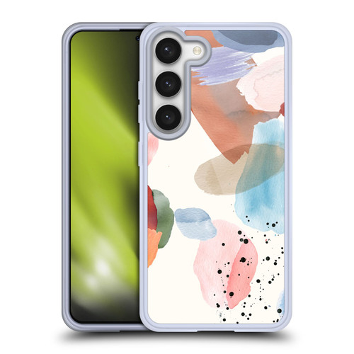 Ninola Pattern Abstract Pastel Soft Gel Case for Samsung Galaxy S23 5G & MagSafe