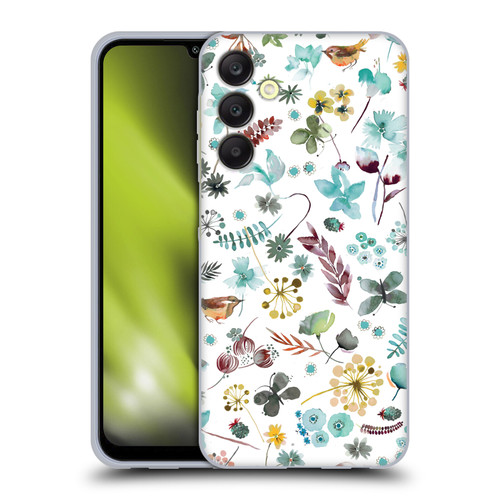 Ninola Spring Floral Butterfly Nature Soft Gel Case for Samsung Galaxy A25 5G