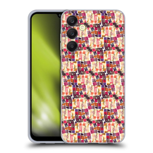 Ninola Patterns Minimal Crochet Soft Gel Case for Samsung Galaxy A25 5G