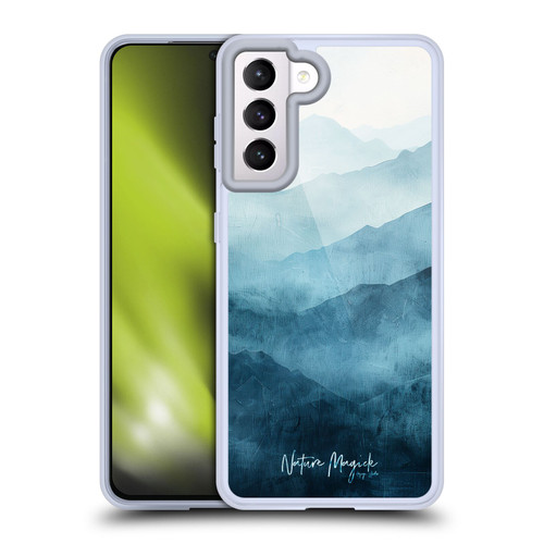 Nature Magick Fascinating Hills Blue Range Soft Gel Case for Samsung Galaxy S21 5G & MagSafe