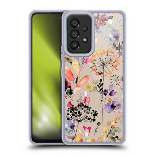 Ninola Wild Grasses Beige Soft Gel Case for Samsung Galaxy A53 5G (2022)