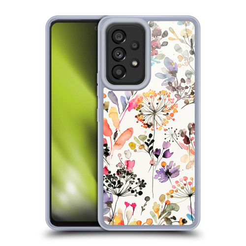 Ninola Wild Grasses Multicolor Soft Gel Case for Samsung Galaxy A53 5G (2022)