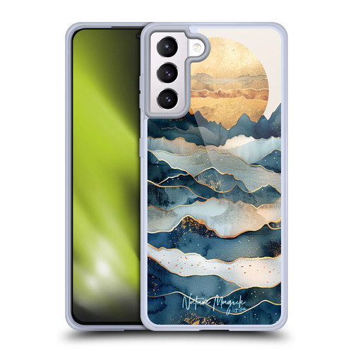 Nature Magick Fascinating Hills Under The Moon Soft Gel Case for Samsung Galaxy S21+ 5G & MagSafe