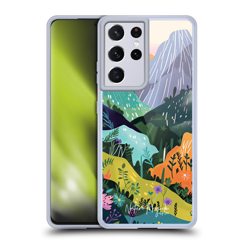Nature Magick Fascinating Hills Colors Soft Gel Case for Samsung Galaxy S21 Ultra 5G & MagSafe