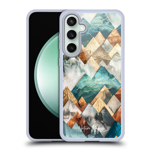 Nature Magick Fascinating Hills Decorative Soft Gel Case for Samsung Galaxy S23 FE 5G & MagSafe