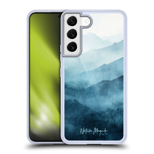 Nature Magick Fascinating Hills Blue Range Soft Gel Case for Samsung Galaxy S22 5G & MagSafe