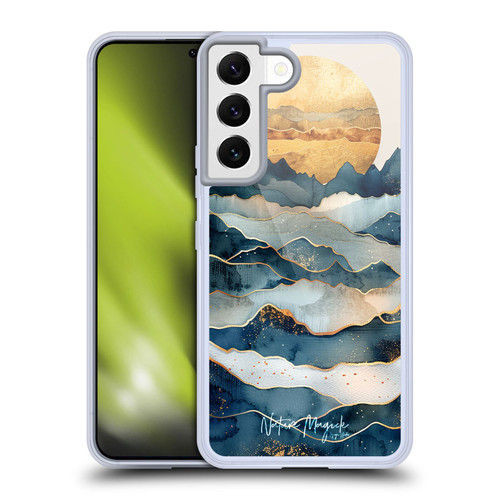 Nature Magick Fascinating Hills Under The Moon Soft Gel Case for Samsung Galaxy S22 5G & MagSafe