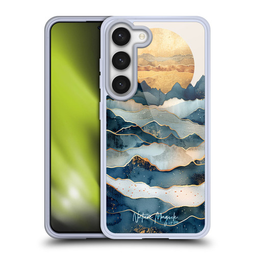Nature Magick Fascinating Hills Under The Moon Soft Gel Case for Samsung Galaxy S23 5G & MagSafe