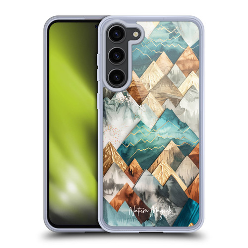 Nature Magick Fascinating Hills Decorative Soft Gel Case for Samsung Galaxy S23+ 5G & MagSafe