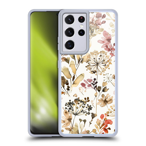 Ninola Wild Grasses Rustic Soft Gel Case for Samsung Galaxy S21 Ultra 5G & MagSafe