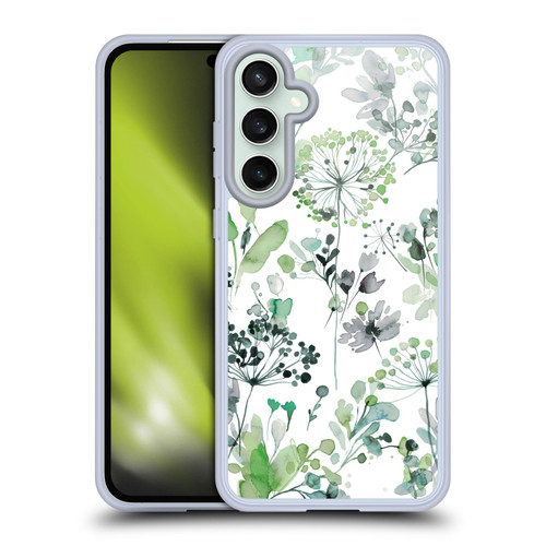 Ninola Wild Grasses Eucalyptus Soft Gel Case for Samsung Galaxy S23 FE 5G & MagSafe
