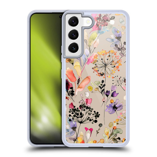 Ninola Wild Grasses Beige Soft Gel Case for Samsung Galaxy S22 5G & MagSafe