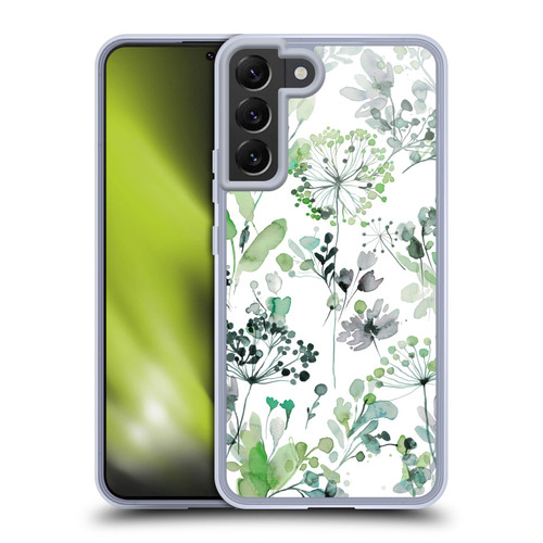 Ninola Wild Grasses Eucalyptus Soft Gel Case for Samsung Galaxy S22+ 5G & MagSafe