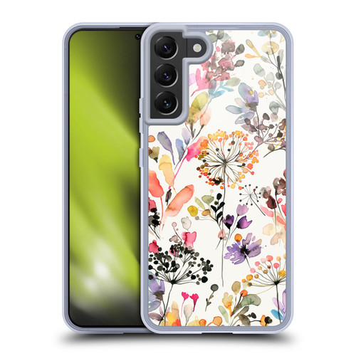 Ninola Wild Grasses Multicolor Soft Gel Case for Samsung Galaxy S22+ 5G & MagSafe