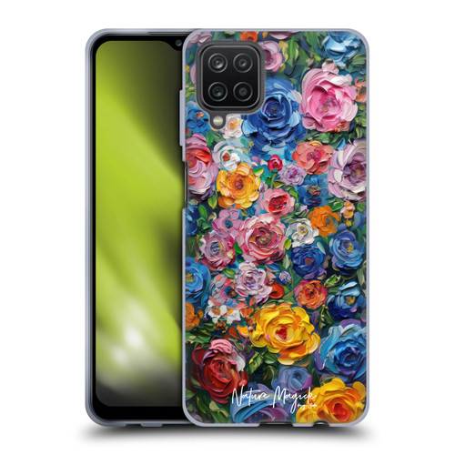Nature Magick Paint Blobs Buds Soft Gel Case for Samsung Galaxy A12 (2020)