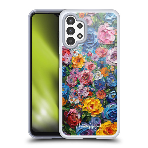 Nature Magick Paint Blobs Buds Soft Gel Case for Samsung Galaxy A13 (2022)