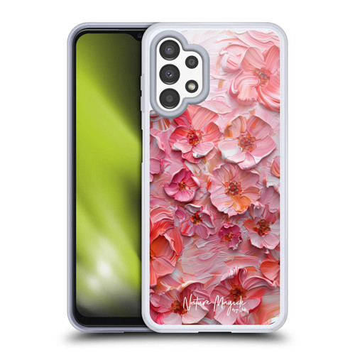 Nature Magick Paint Blobs Poppy Soft Gel Case for Samsung Galaxy A13 (2022)