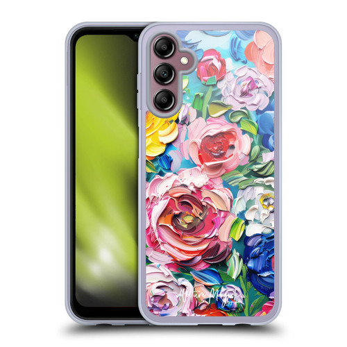 Nature Magick Paint Blobs Bloom Soft Gel Case for Samsung Galaxy A14 5G