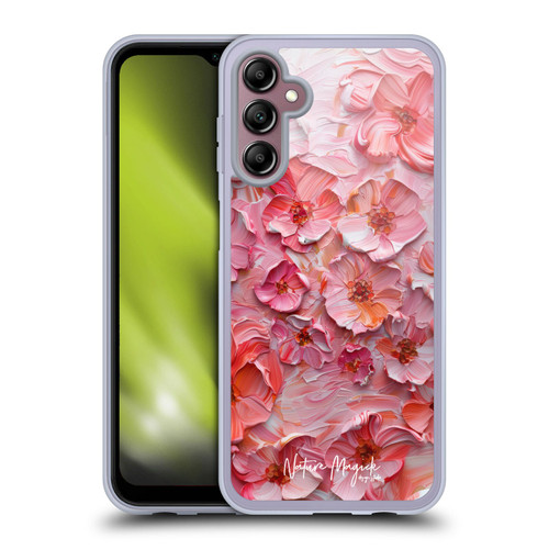 Nature Magick Paint Blobs Poppy Soft Gel Case for Samsung Galaxy A14 5G