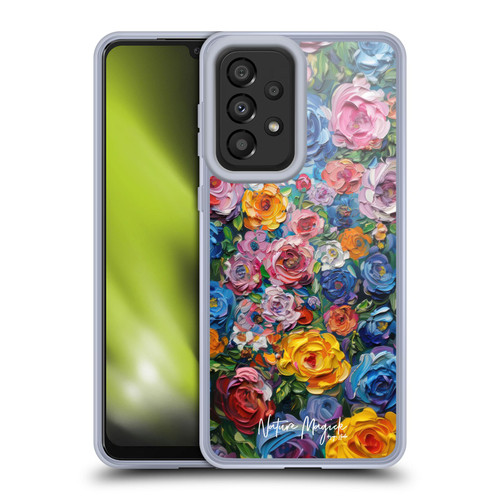 Nature Magick Paint Blobs Buds Soft Gel Case for Samsung Galaxy A33 5G (2022)